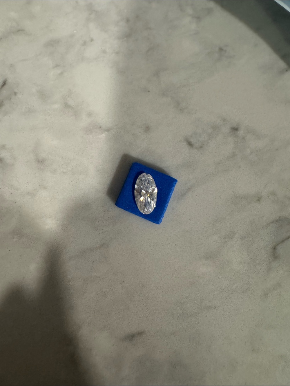 2.52 ct Moval-Cut loose diamond